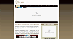 Desktop Screenshot of benprise.com