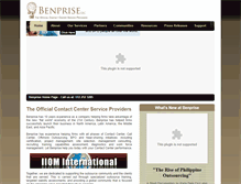 Tablet Screenshot of benprise.com